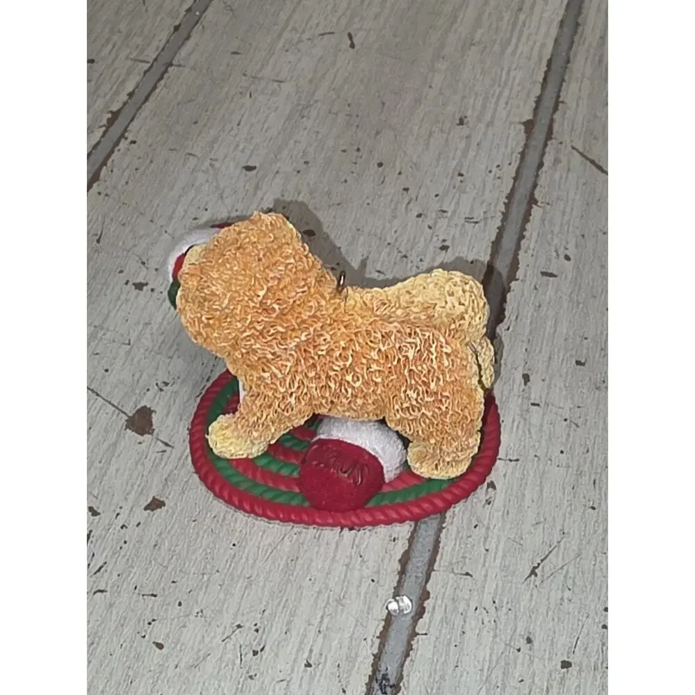 Carlton Heirloom Puppy LOVE ChowChow Christmas Holiday Ornament 2006 VTG New